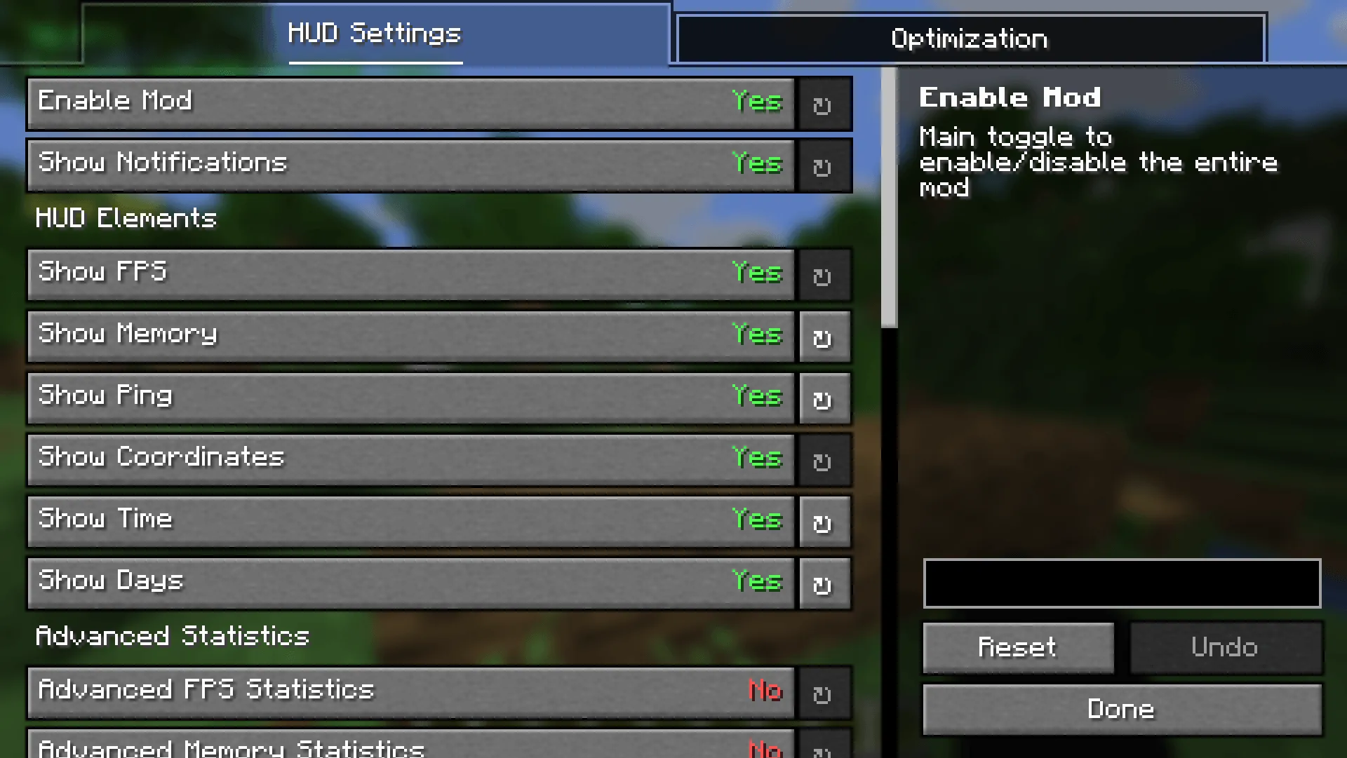 HUD - FPS Veltium — скриншот 2 (Моды, Minecraft)