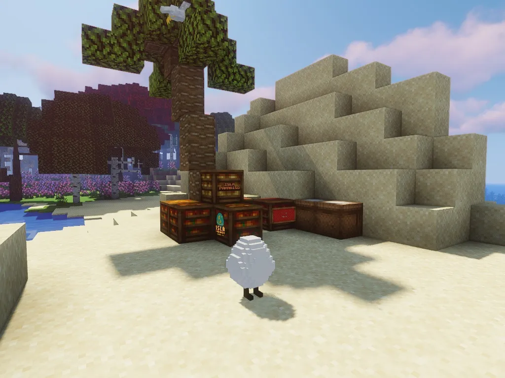 IPSMP - Isla Paradiso — скриншот 1 (Модпаки, Minecraft)