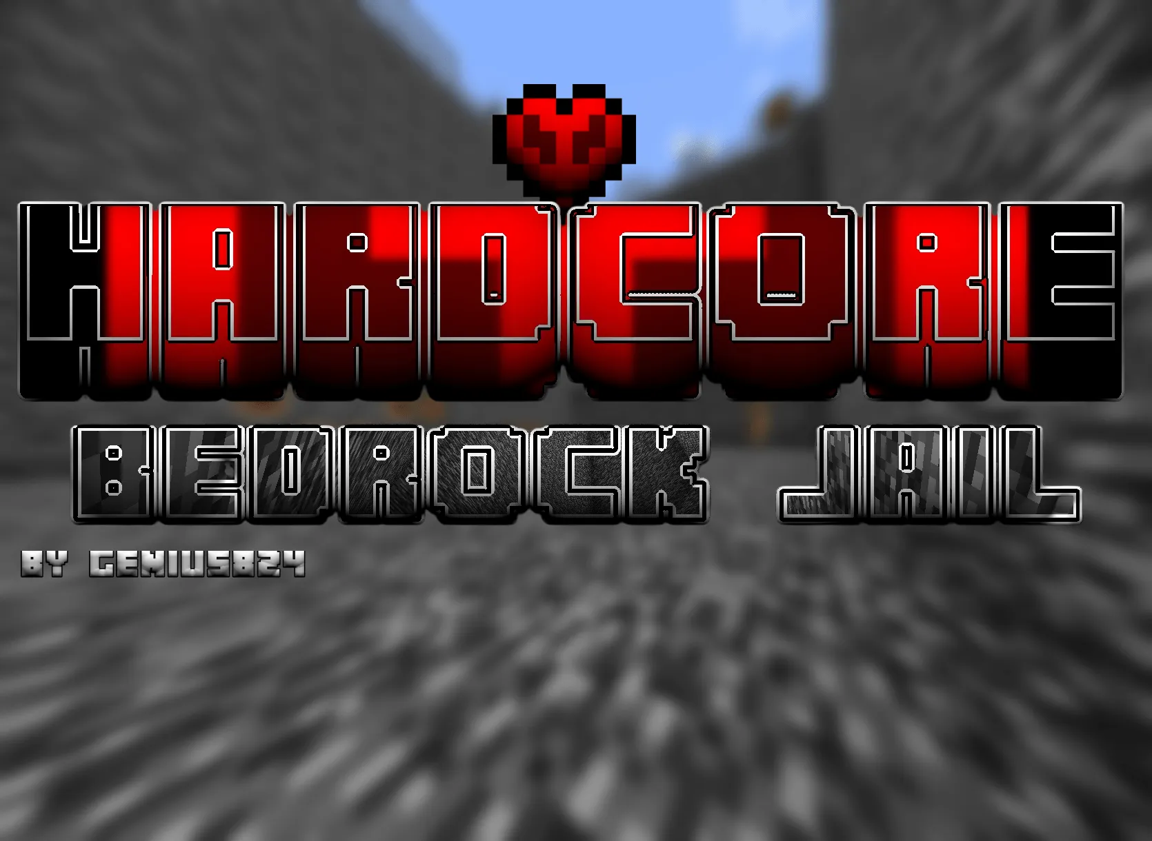 Impossible bedrock jail, Карты, Minecraft