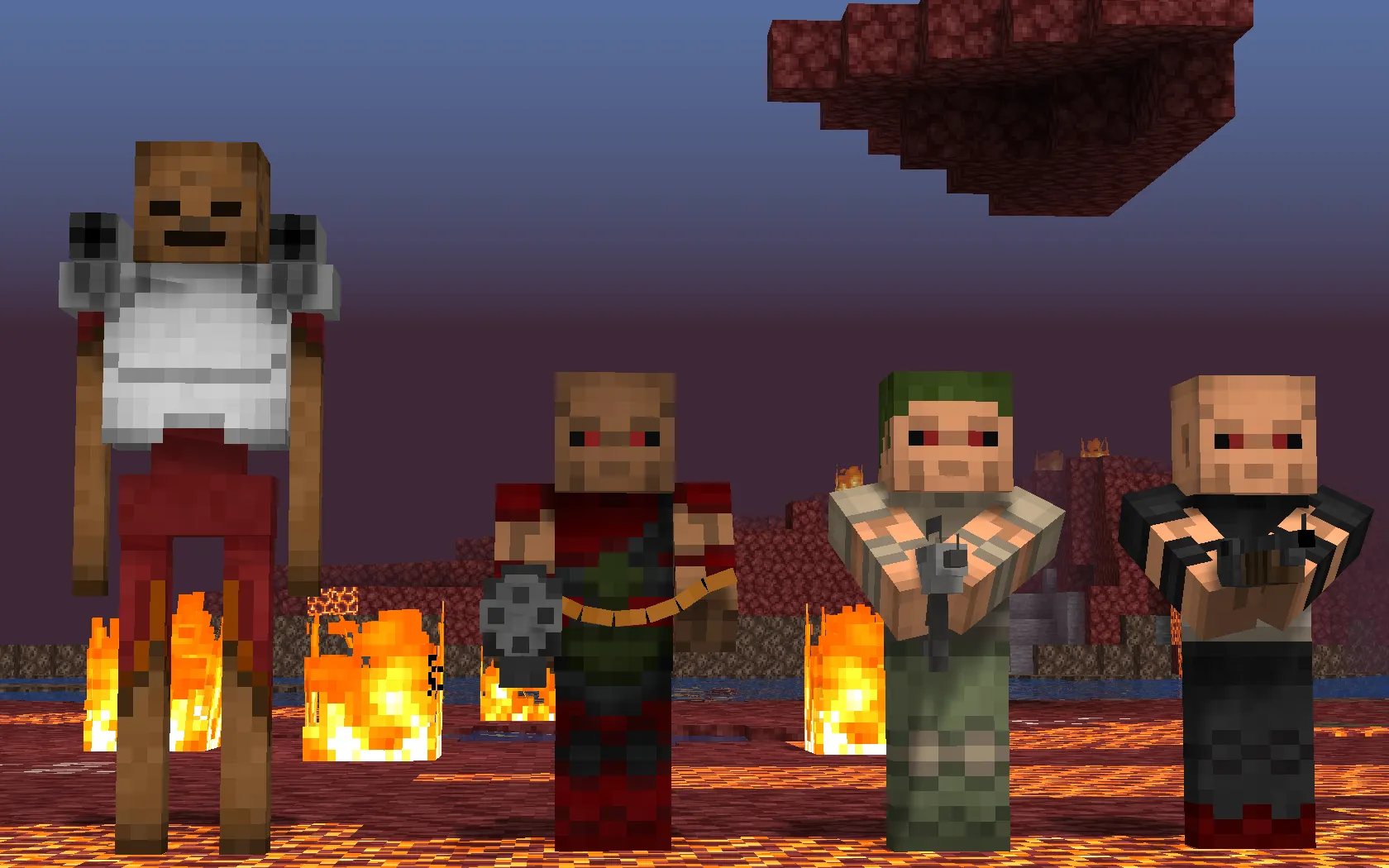 Doom ll, Моды, Minecraft