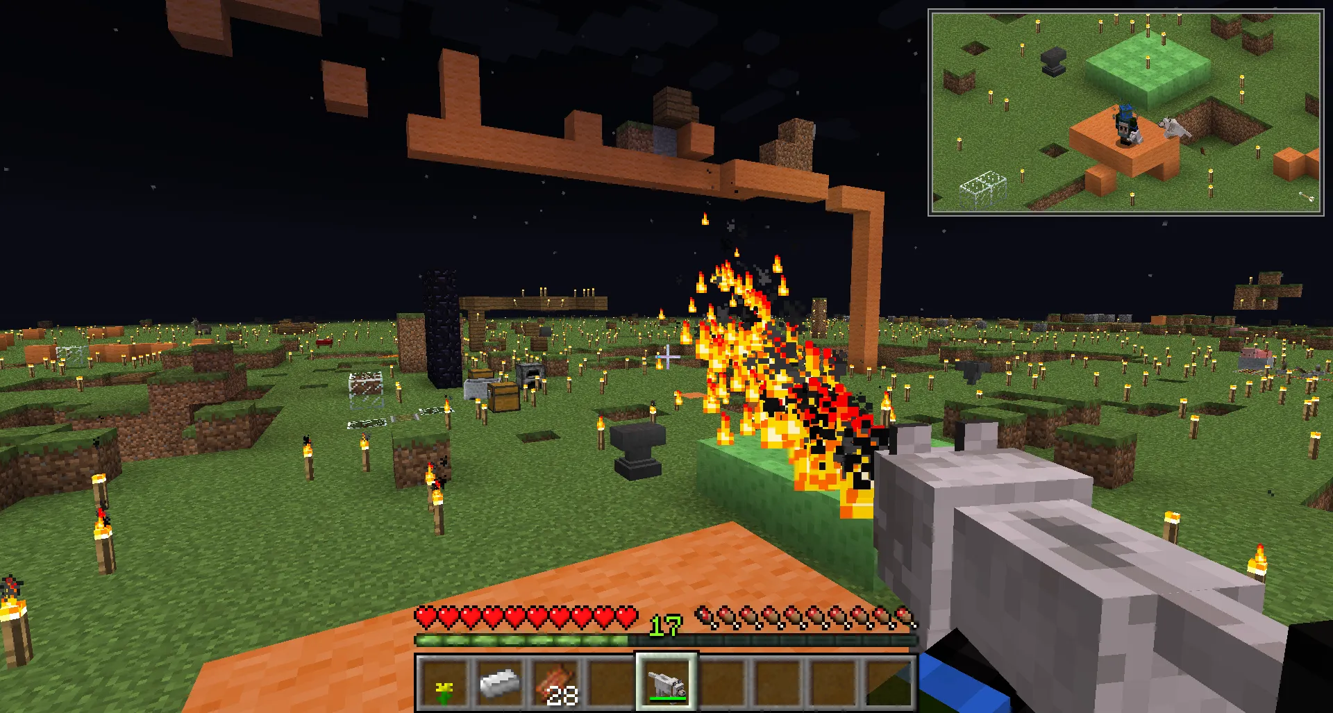 Bee Barker, Моды, Minecraft