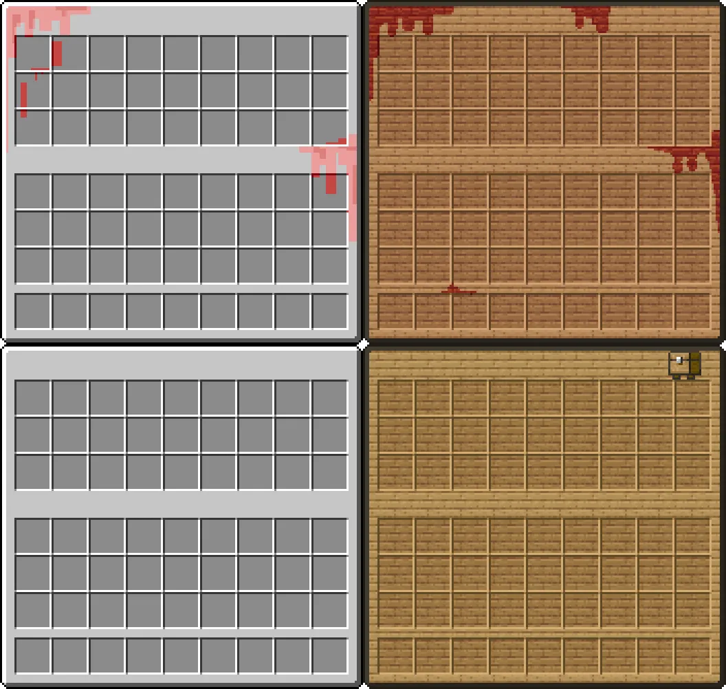 Oak Chest Mimics — скриншот 2 (Текстуры, Minecraft)