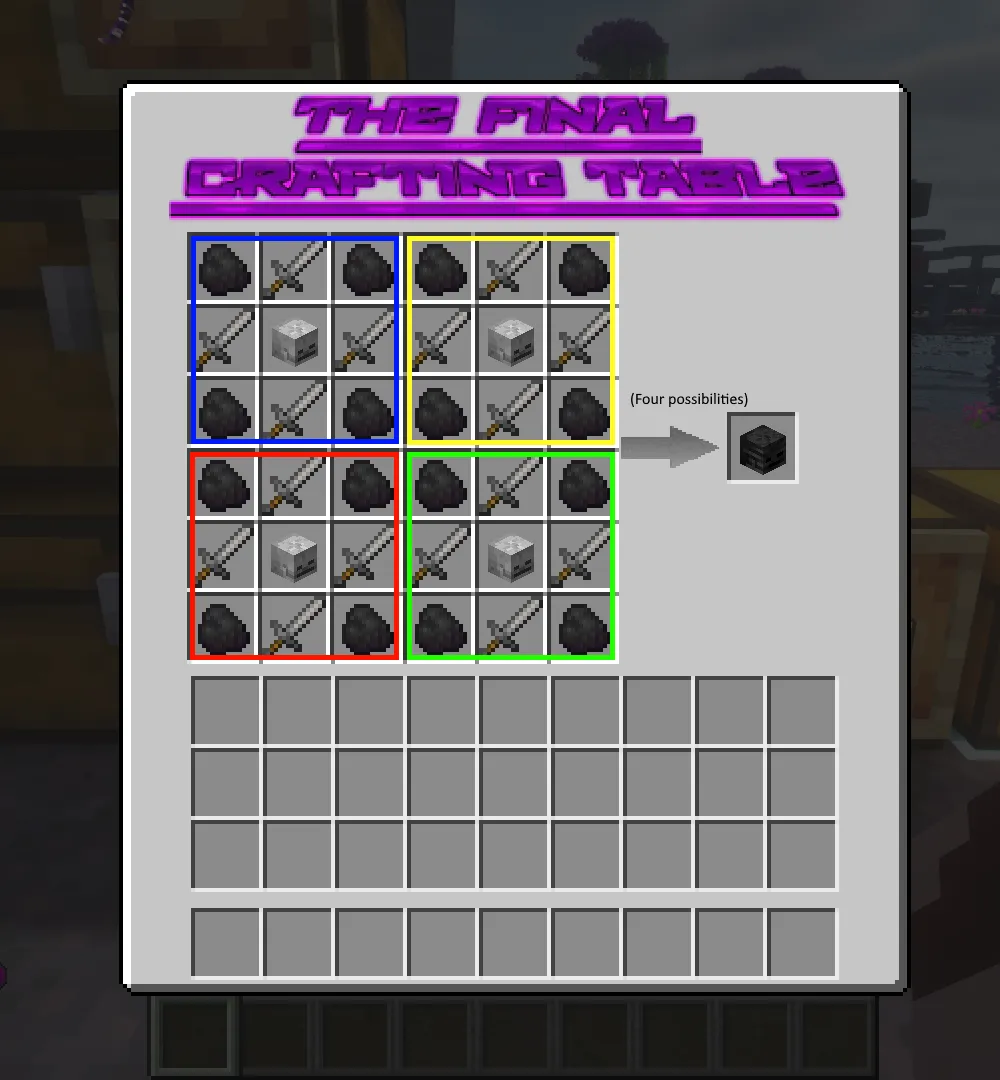 The Final Recipes — скриншот 5 (Моды, Minecraft)