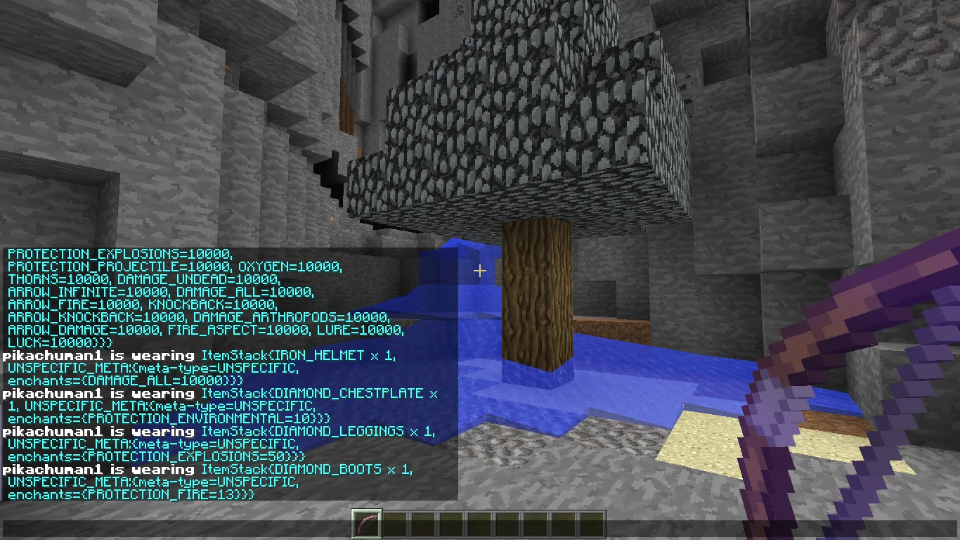 LotsOfCommands — скриншот 4 (Плагины, Minecraft)