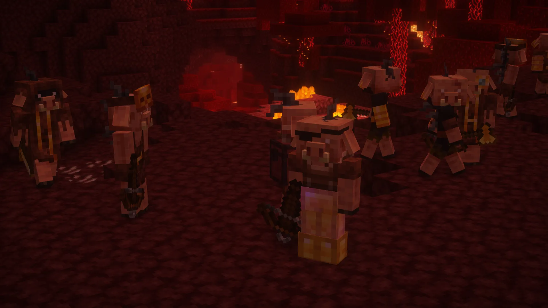 Porkier Piglins, Текстуры, Minecraft