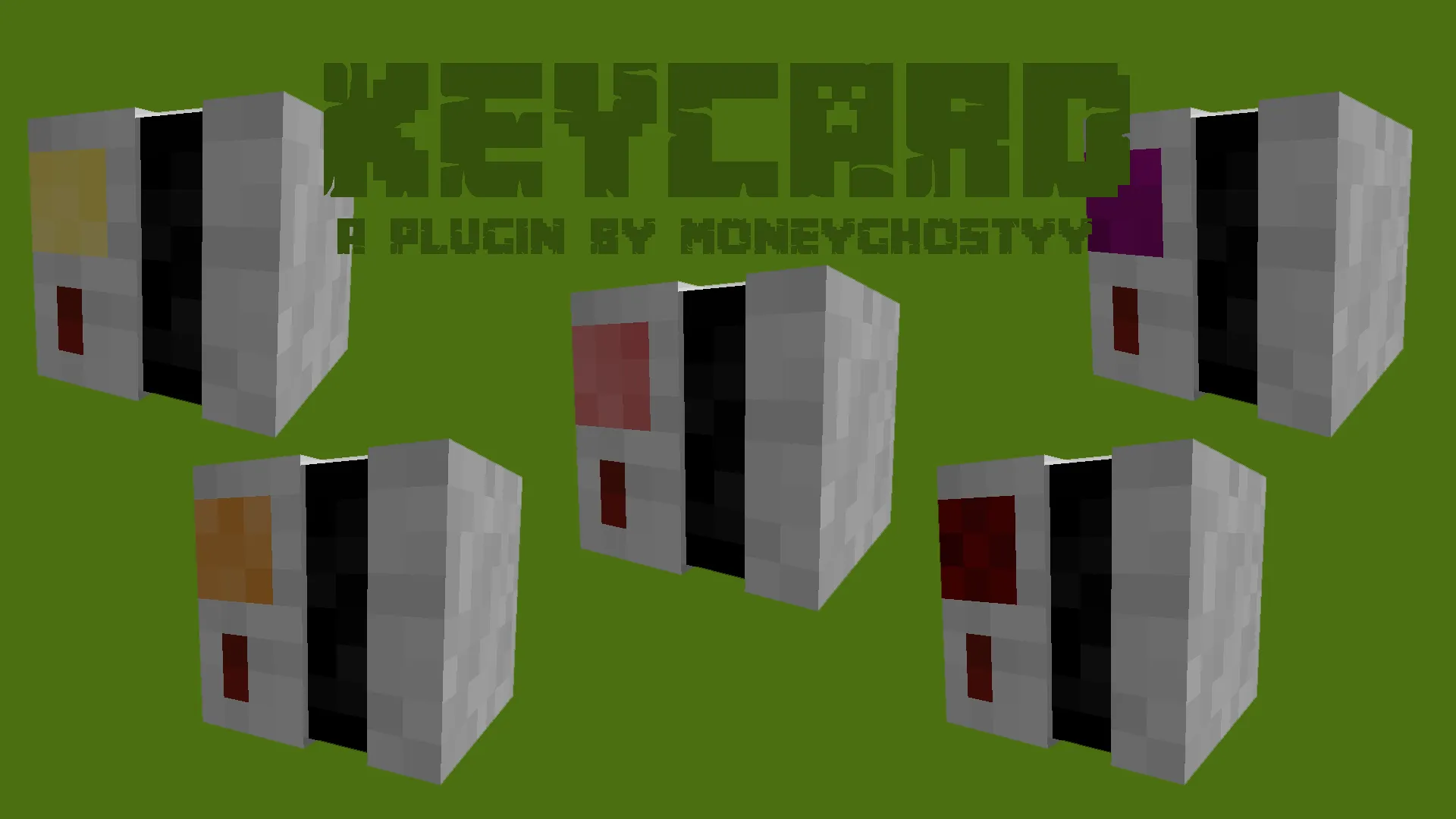 Keycard and Keypad Plugin — скриншот 2 (Плагины, Minecraft)