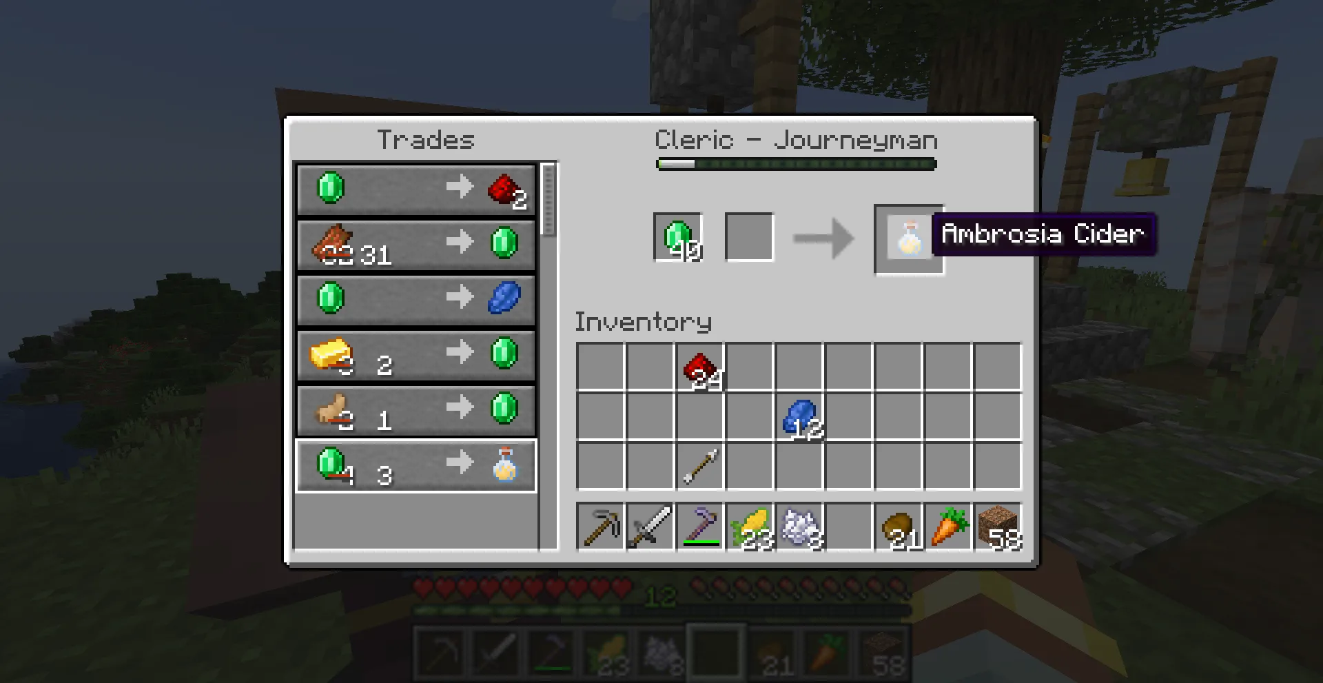 Food Refresh, Моды, Minecraft