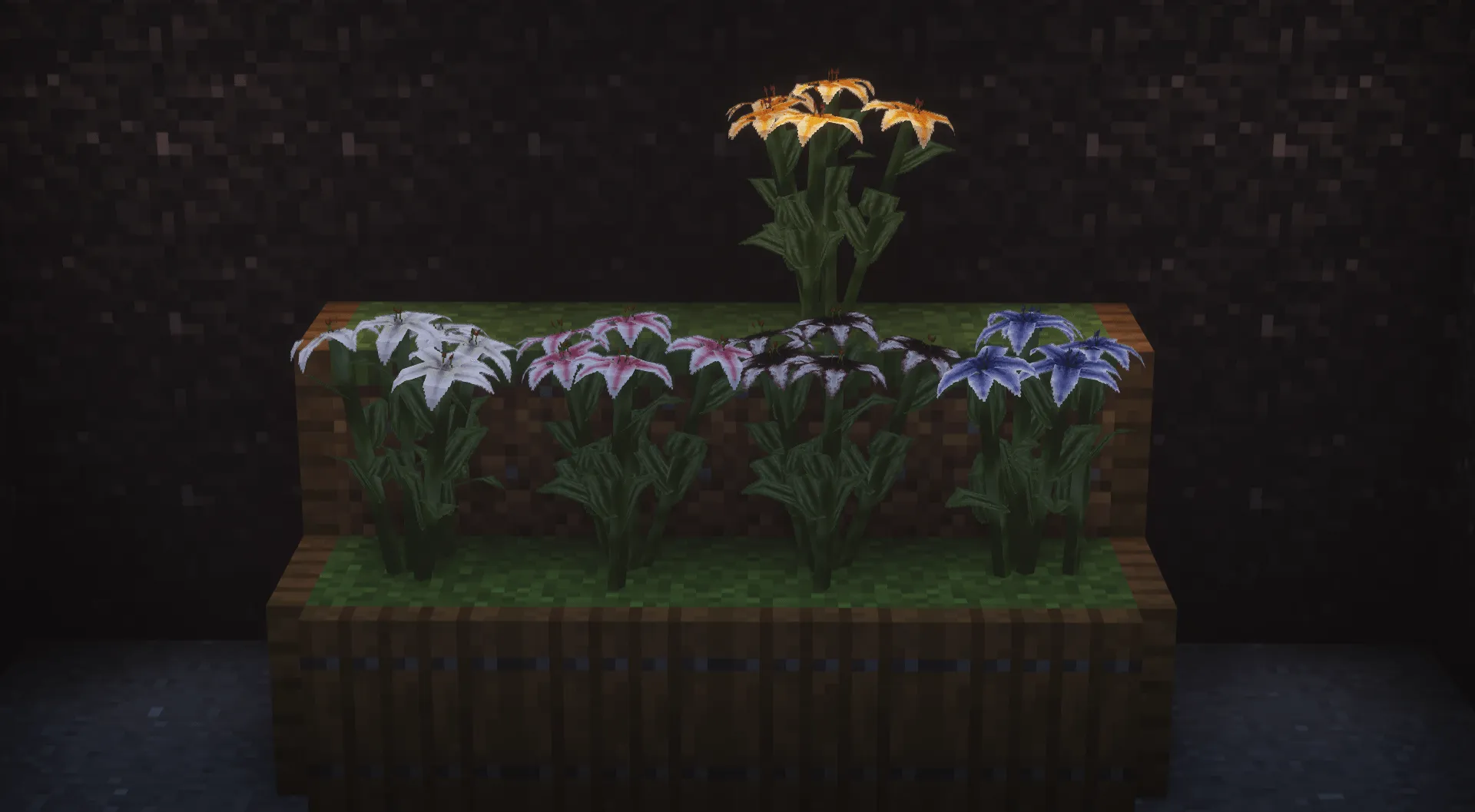 Hue Blooms (More Flowers), Моды, Minecraft