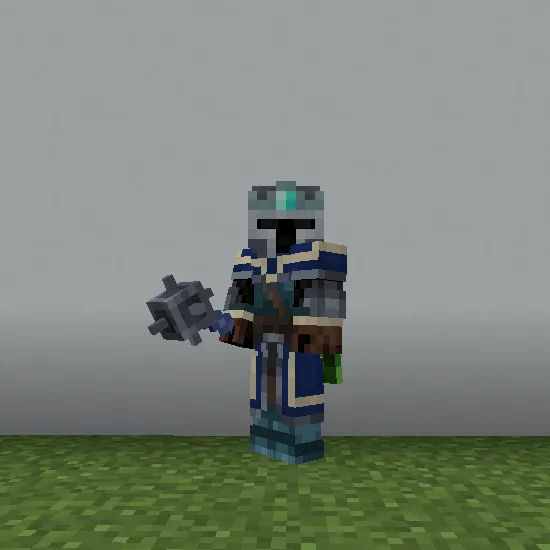 Brunozamp's 3D Mace, Текстуры, Minecraft