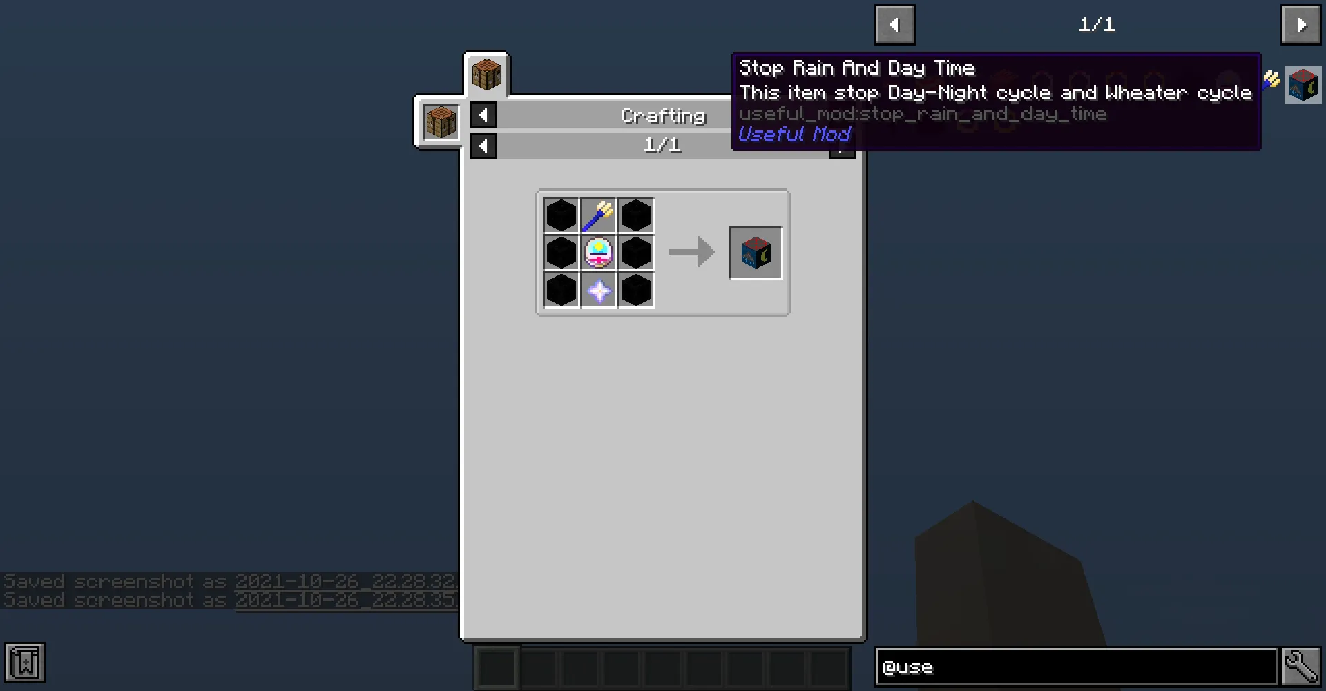 Useful_Mod, Моды, Minecraft