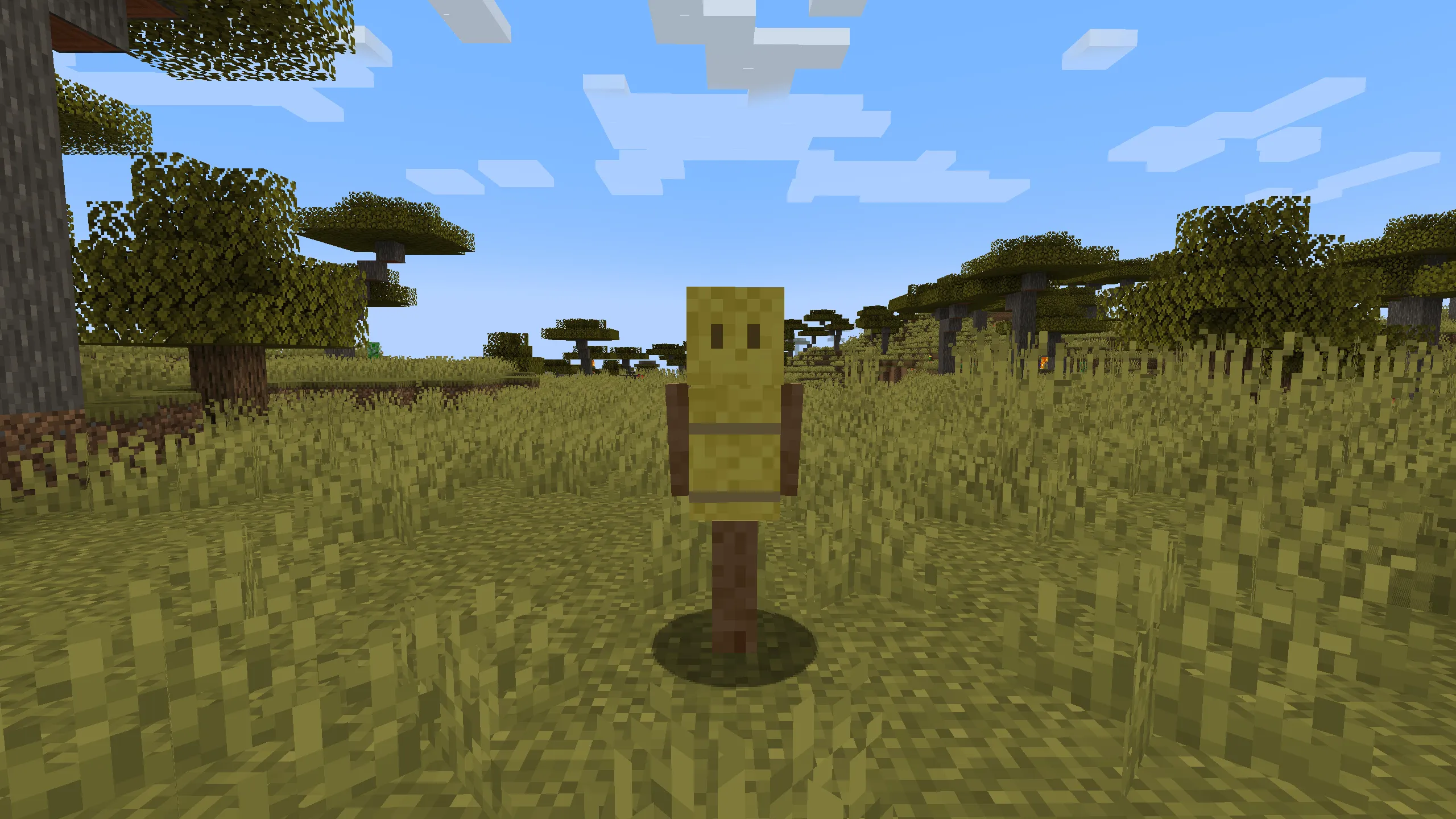 (SYF) Target dummy, Моды, Minecraft