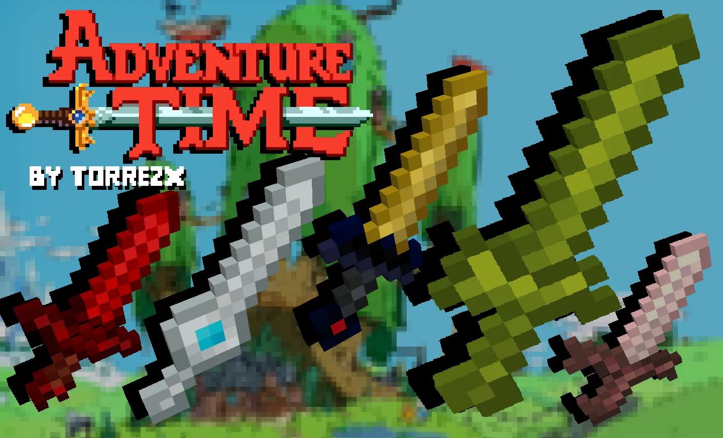 Torrezx-Adventure swords, Текстуры, Minecraft