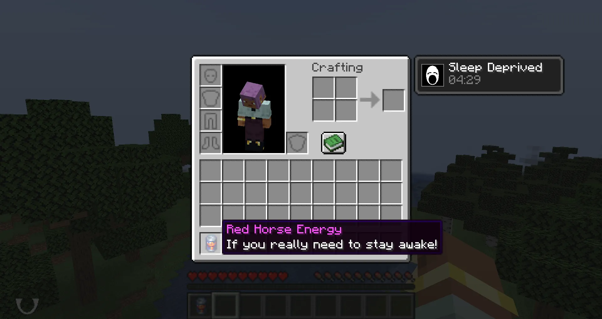 Sleep Deprived, Моды, Minecraft