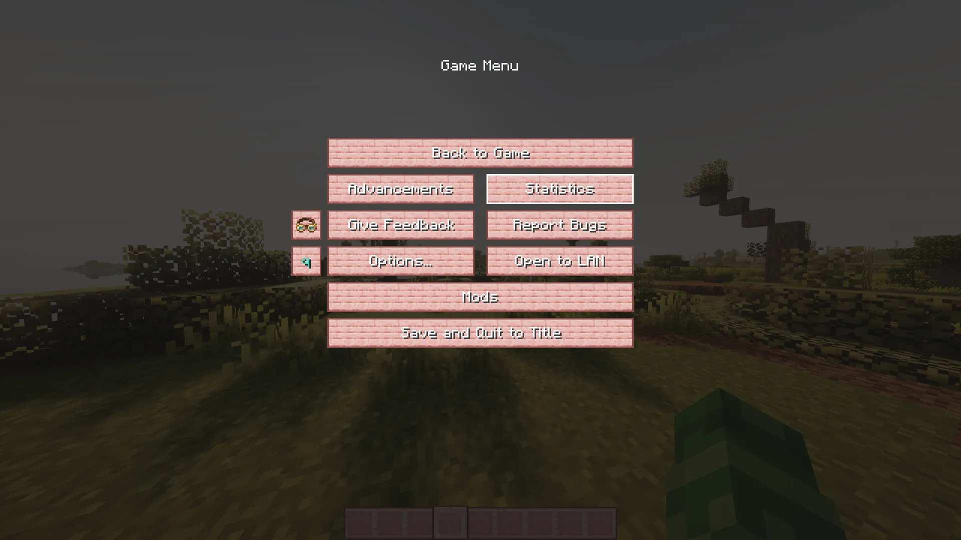 Cosmo's Comfy Cherry GUI Overhaul — скриншот 2 (Текстуры, Minecraft)