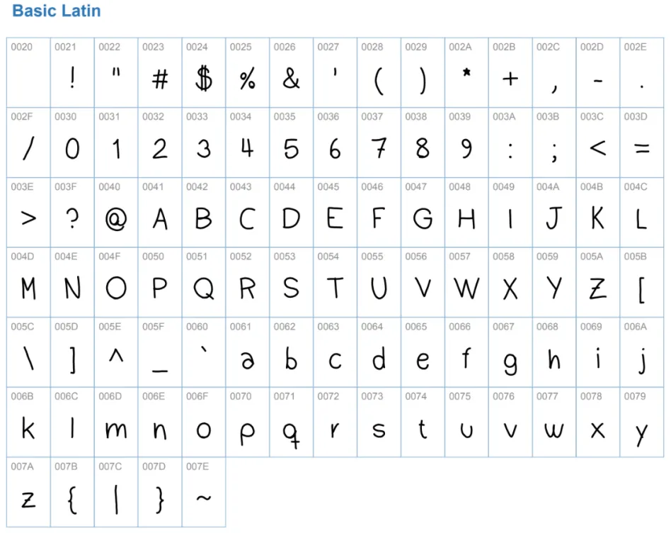 Dudu Calligraphy Font — скриншот 3 (Текстуры, Minecraft)