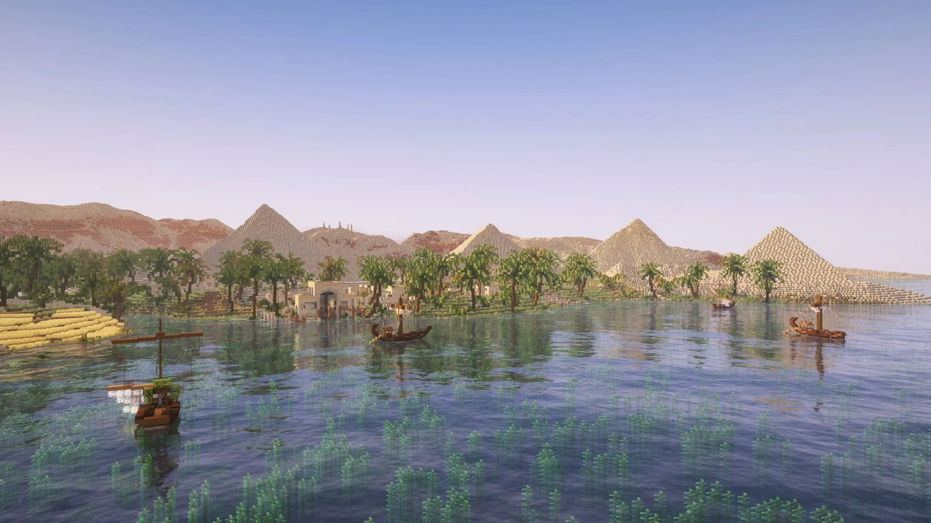 Ancient Egypt, Карты, Minecraft