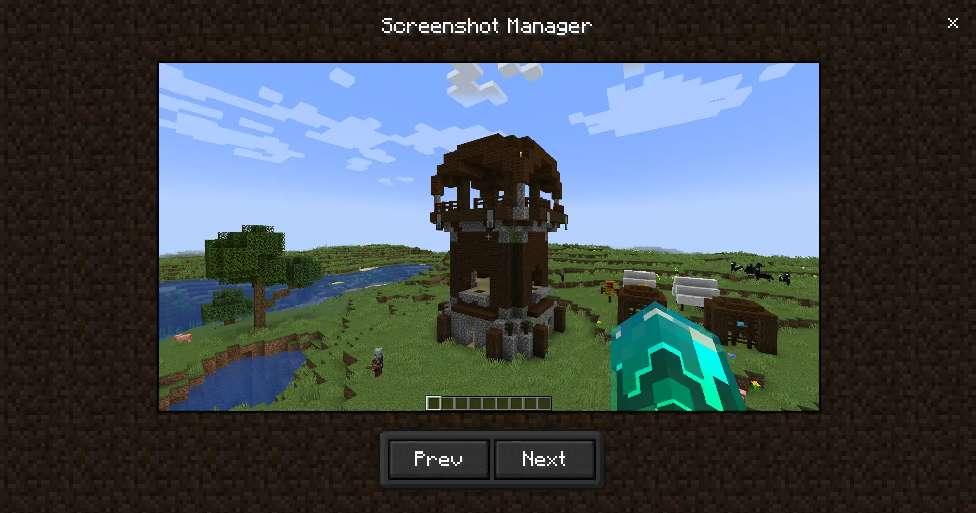 Screenshot Manager — скриншот 1 (Моды, Minecraft)