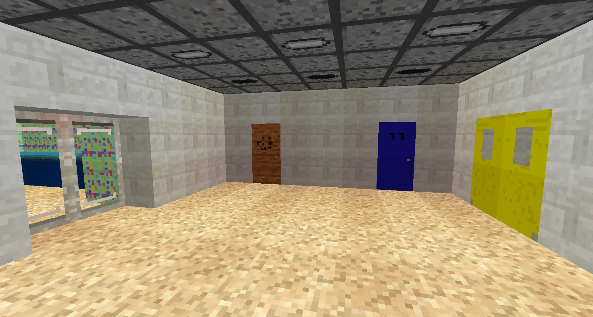 Baldi's Basics in Mining and Crafting, Моды, Minecraft