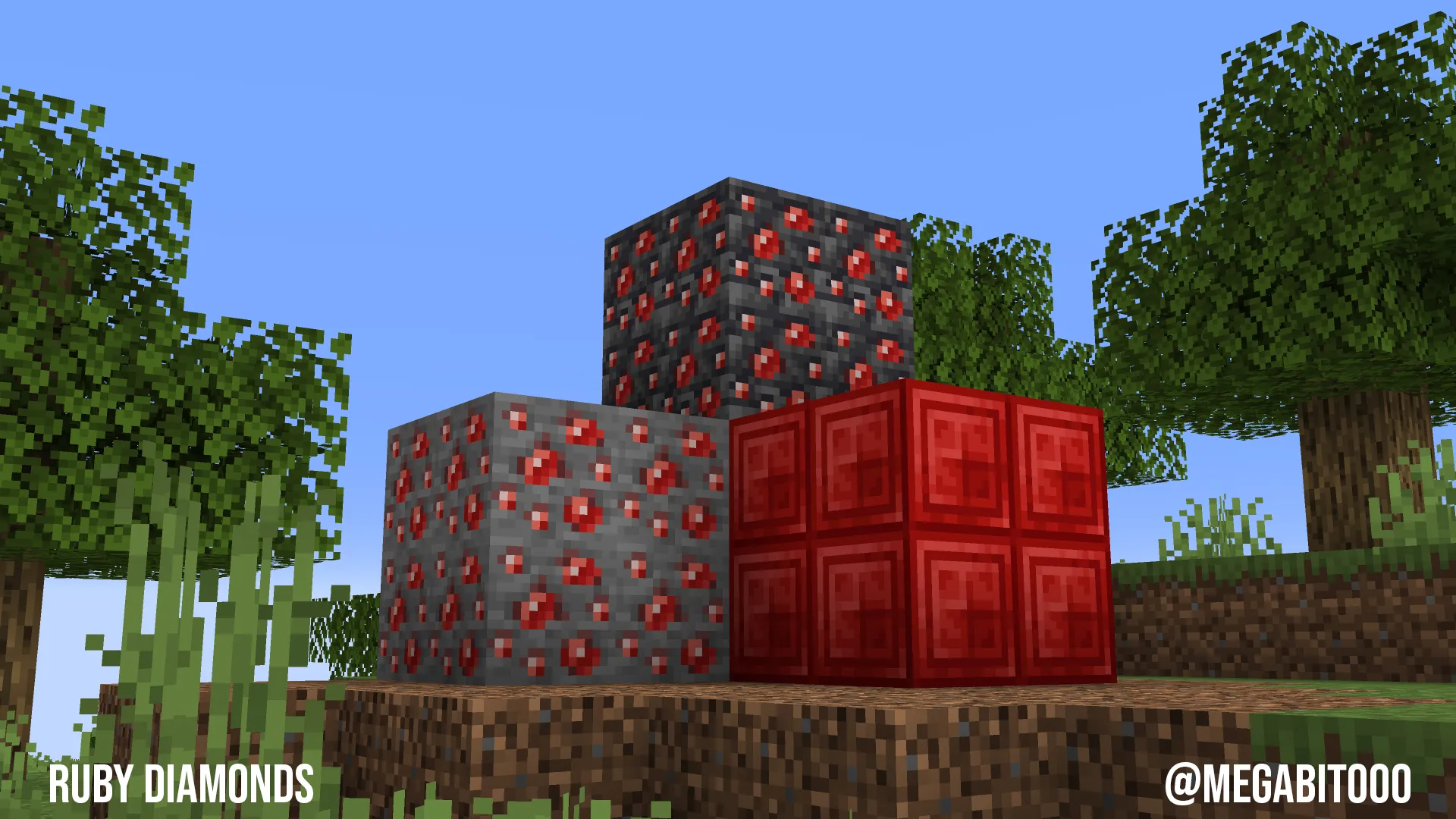 Ruby Diamonds, Текстуры, Minecraft