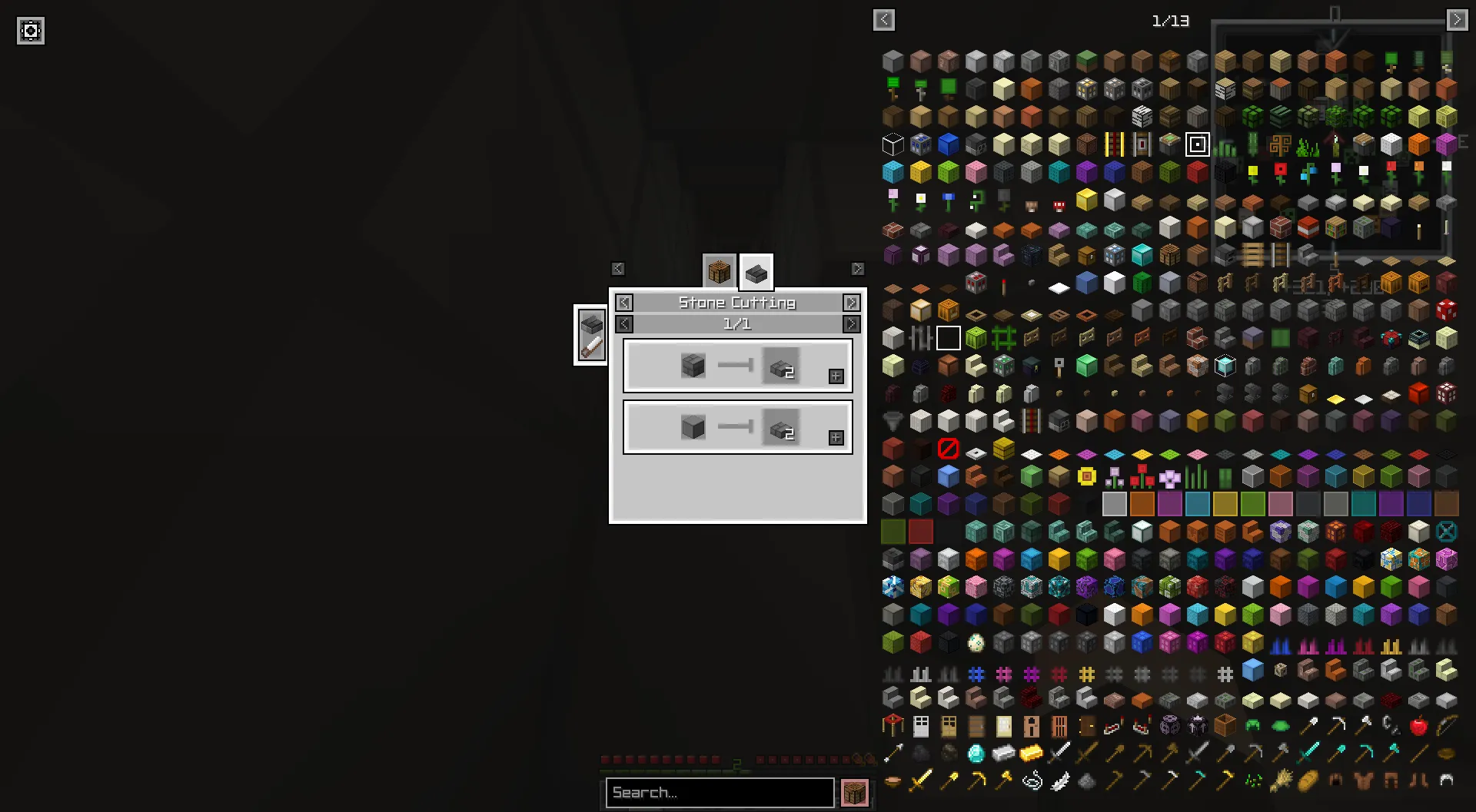 oCd Roughly Enough Items mini pack — скриншот 1 (Текстуры, Minecraft)
