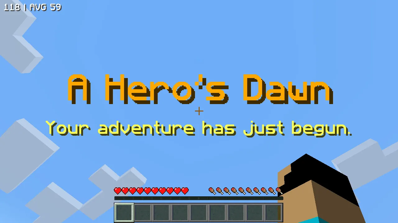 Better Days Display, Дата-паки, Minecraft