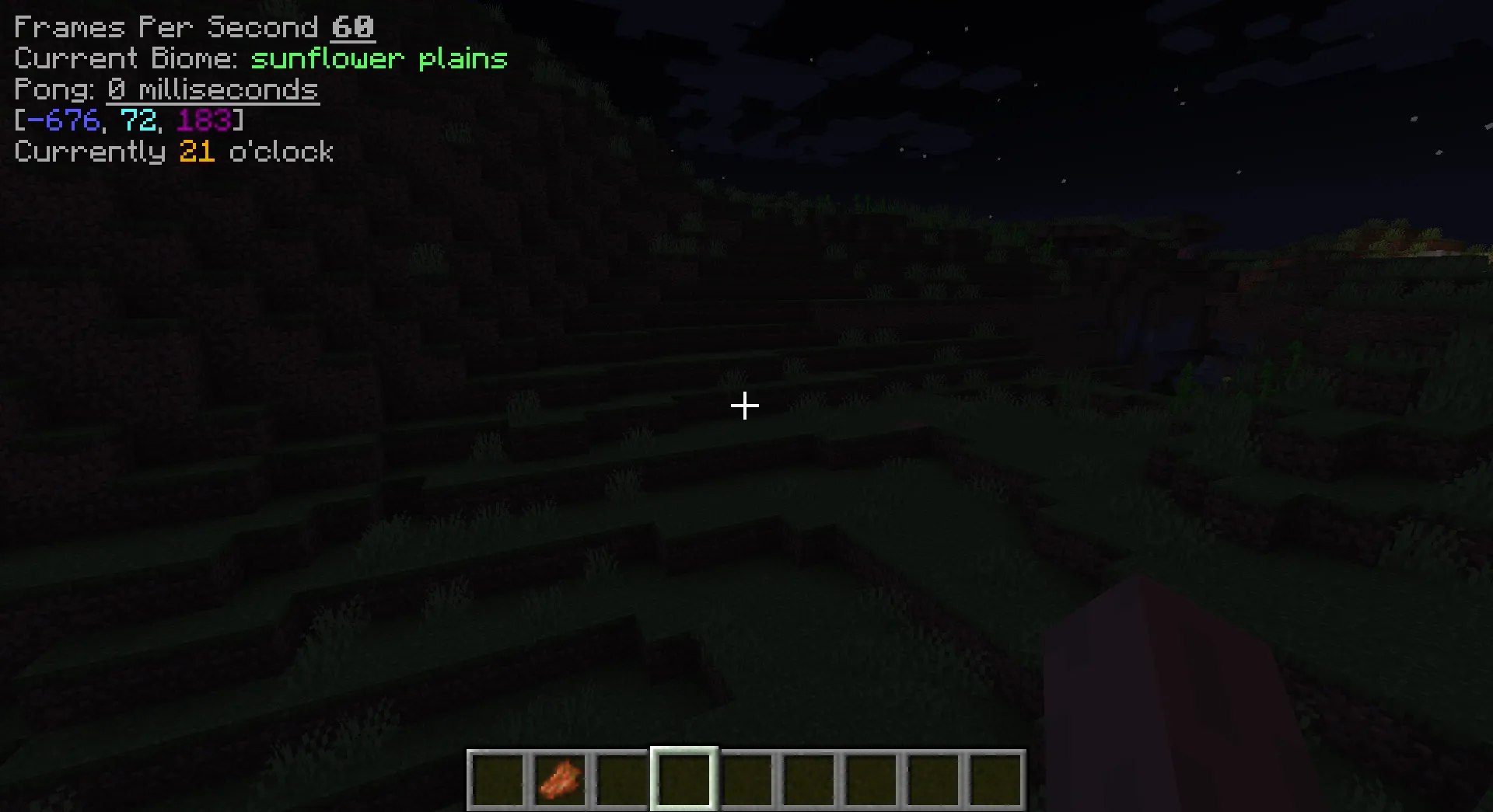 FabriHUD — скриншот 1 (Моды, Minecraft)