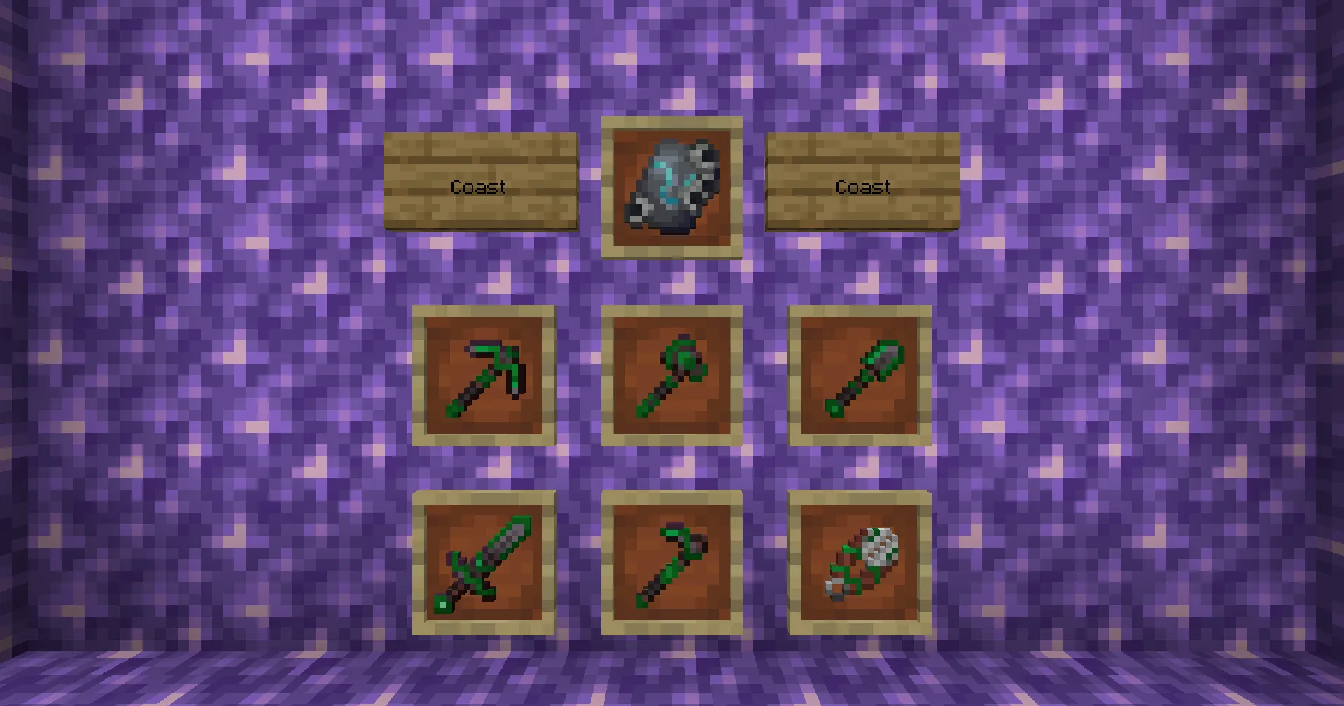 Trims on Tools, Моды, Minecraft