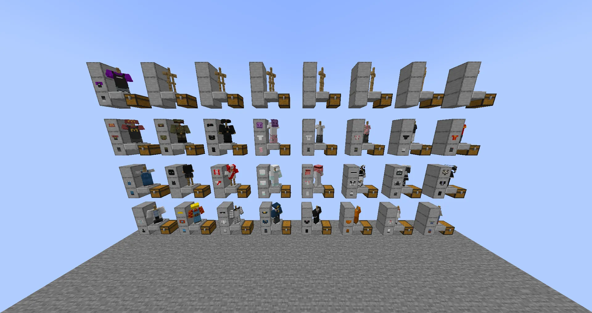 Clothes and More, Моды, Minecraft