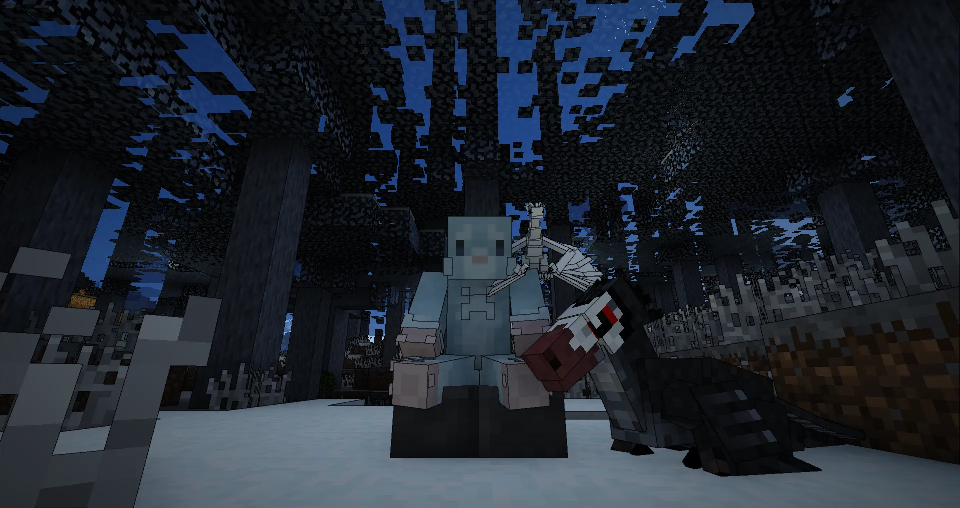 Fossils and Biomes LITE — скриншот 1 (Модпаки, Minecraft)