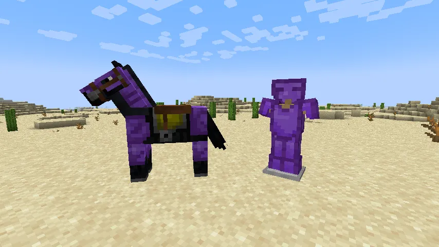 Purple Diamonds! — скриншот 4 (Текстуры, Minecraft)