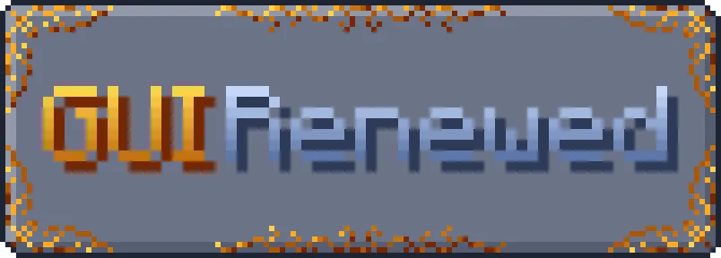 GUI Renewed — скриншот 2 (Текстуры, Minecraft)
