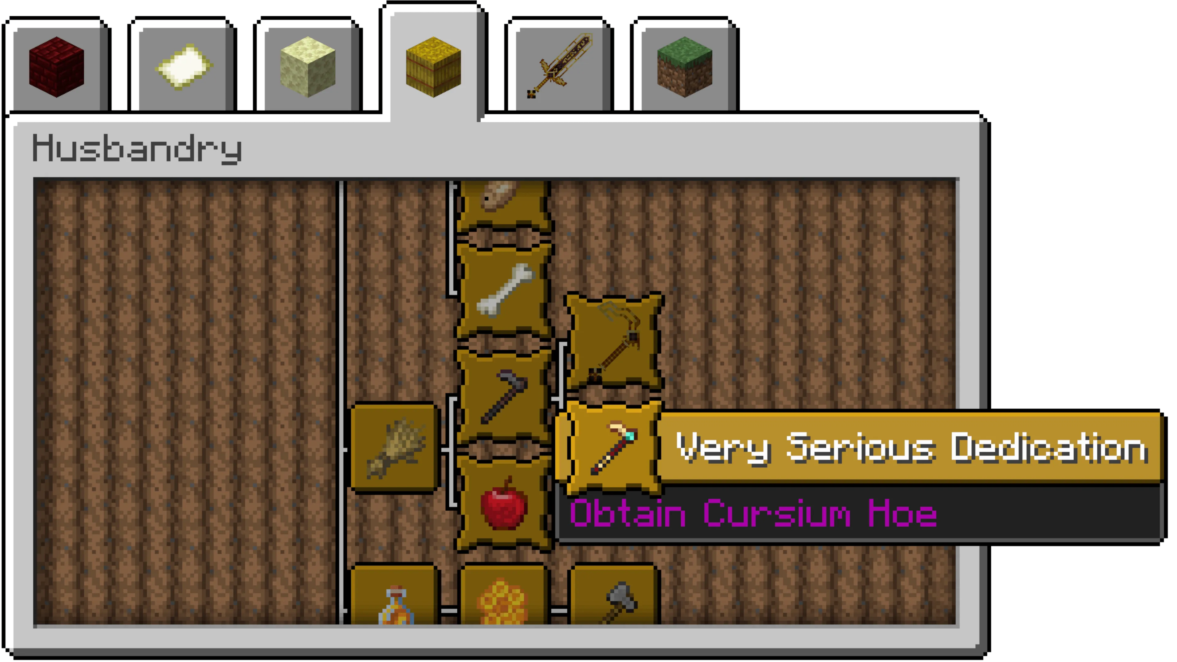Cataclysm Tools, Моды, Minecraft