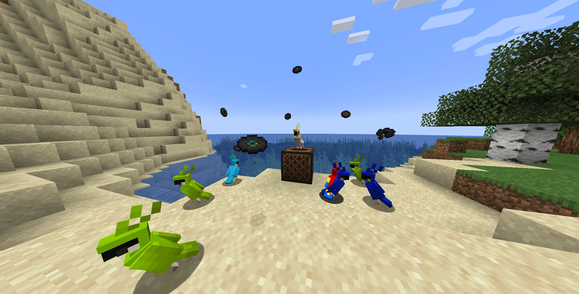 Among Us Disc — скриншот 1 (Текстуры, Minecraft)