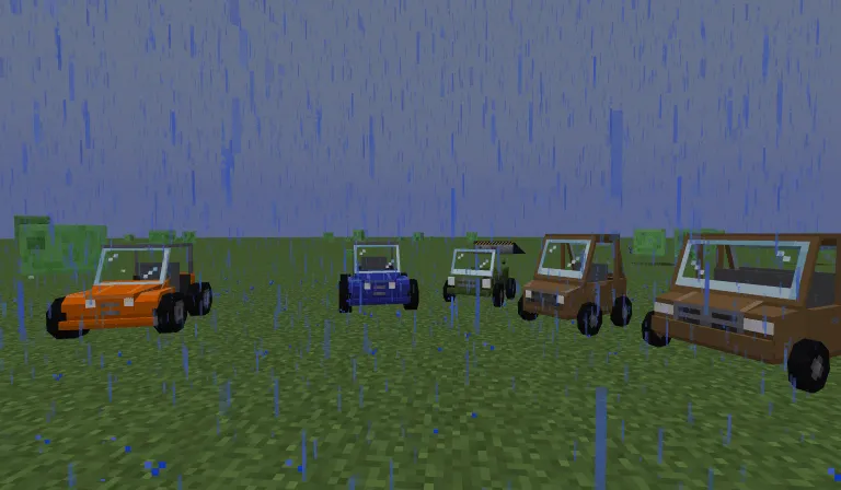 Ultimate Car Mod-Custom Models Pack, Текстуры, Minecraft