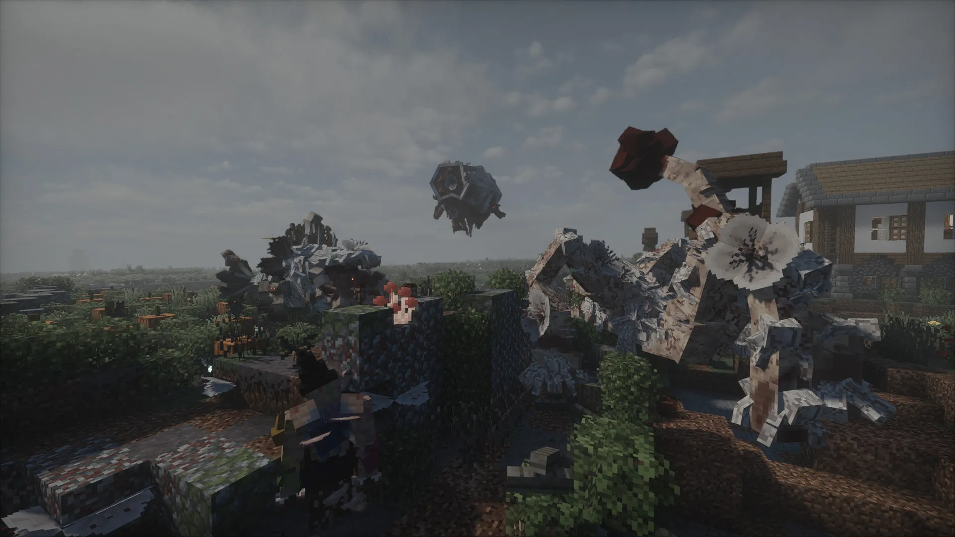 Spore inquisition, Моды, Minecraft