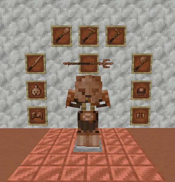Ancient Copper Gear — скриншот 2 (Текстуры, Minecraft)