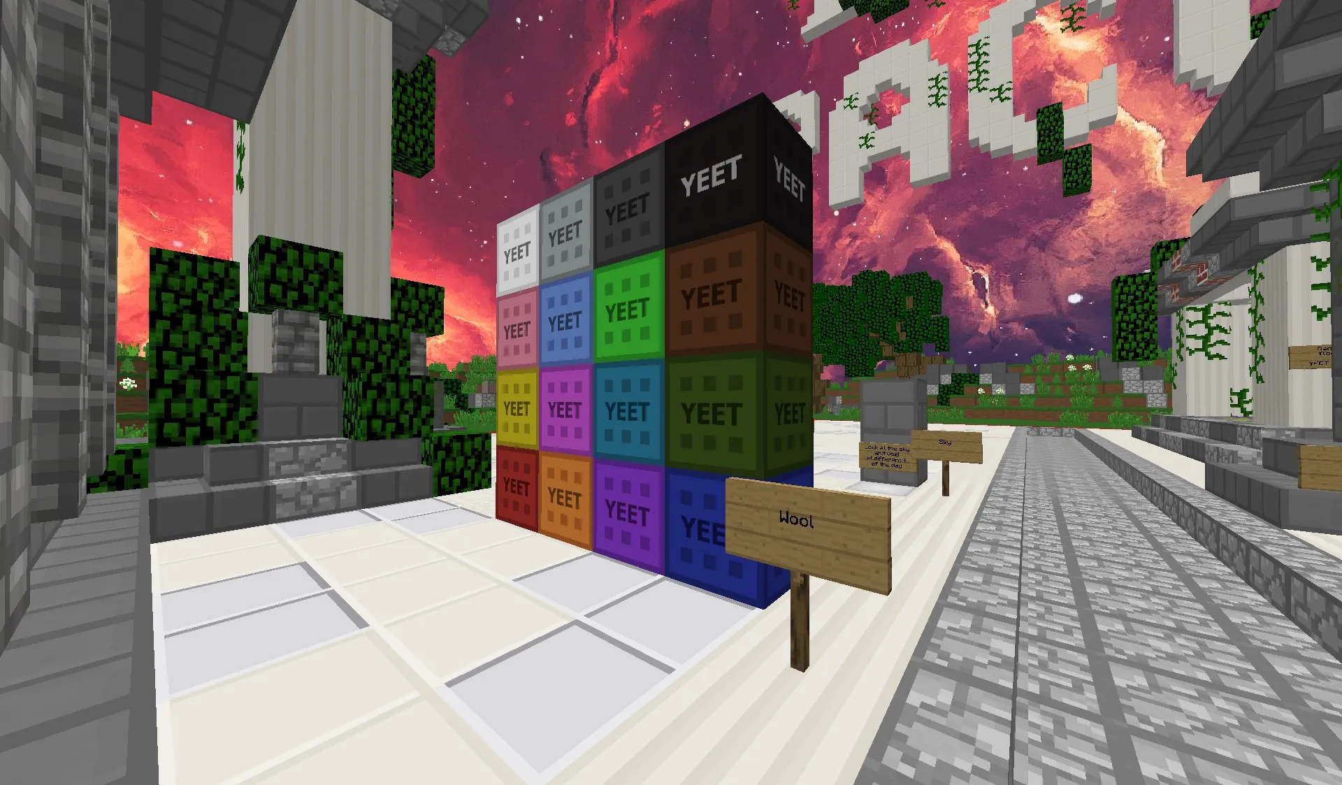 The YEET Meme Pack, Текстуры, Minecraft