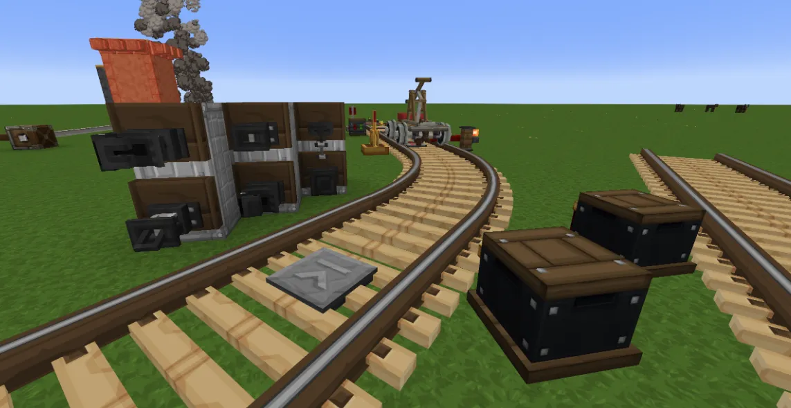Create: Steam 'n' Rails BDCraft — скриншот 4 (Текстуры, Minecraft)