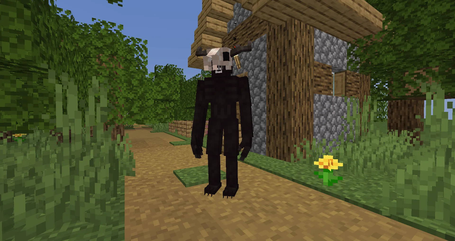 SCP-323, Wendigo Skull, Моды, Minecraft