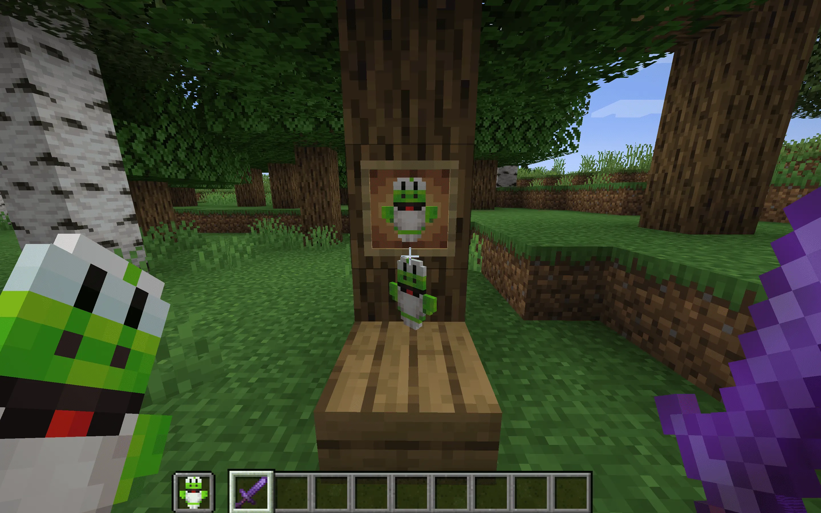 Yoshi Totem of Undying — скриншот 1 (Текстуры, Minecraft)