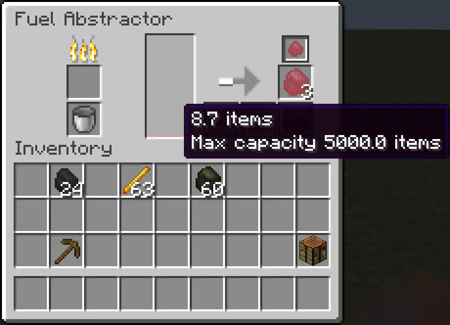 Fuel Abstraction, Моды, Minecraft