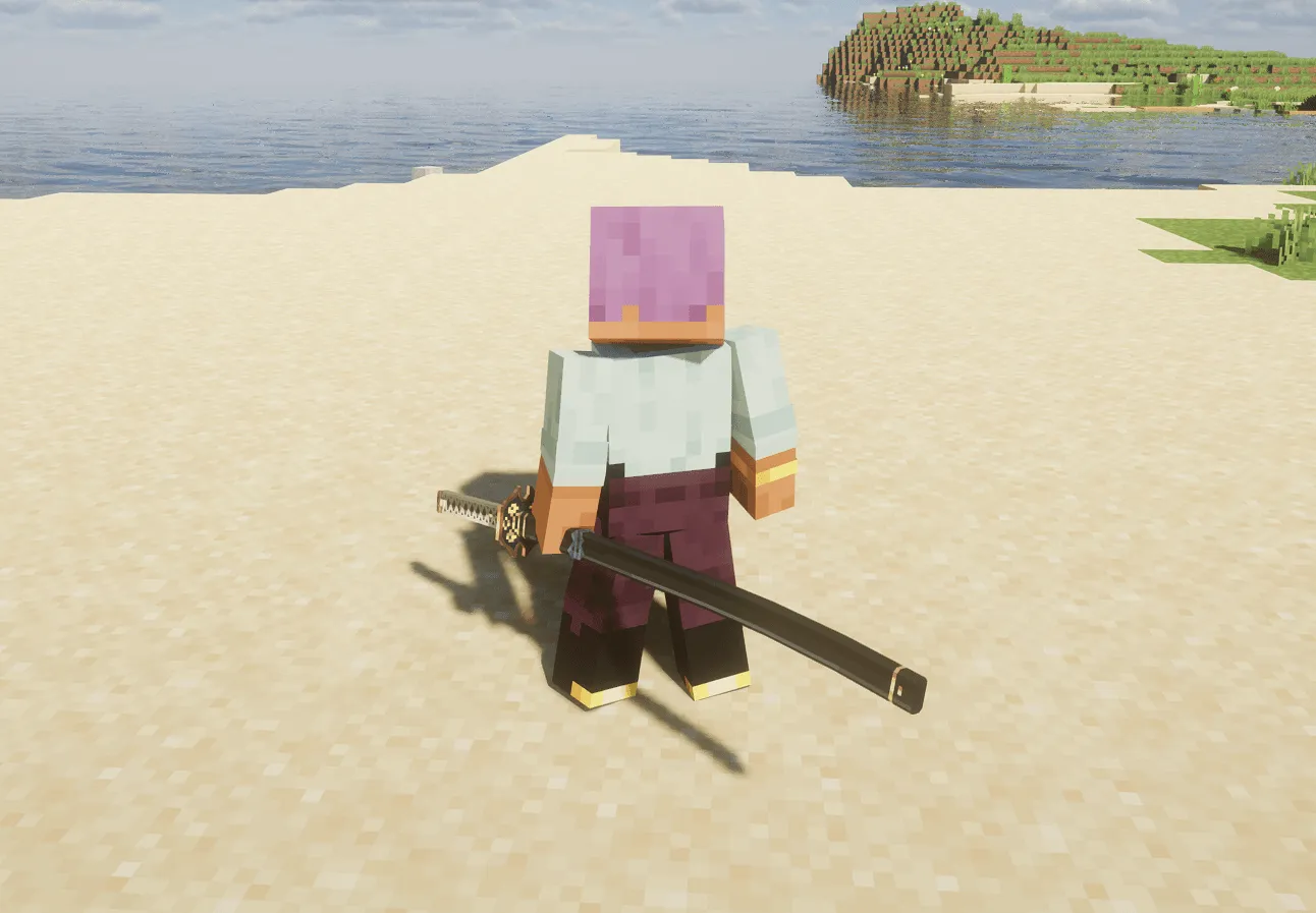 DMC5 yamato for Nightfall — скриншот 1 (Текстуры, Minecraft)