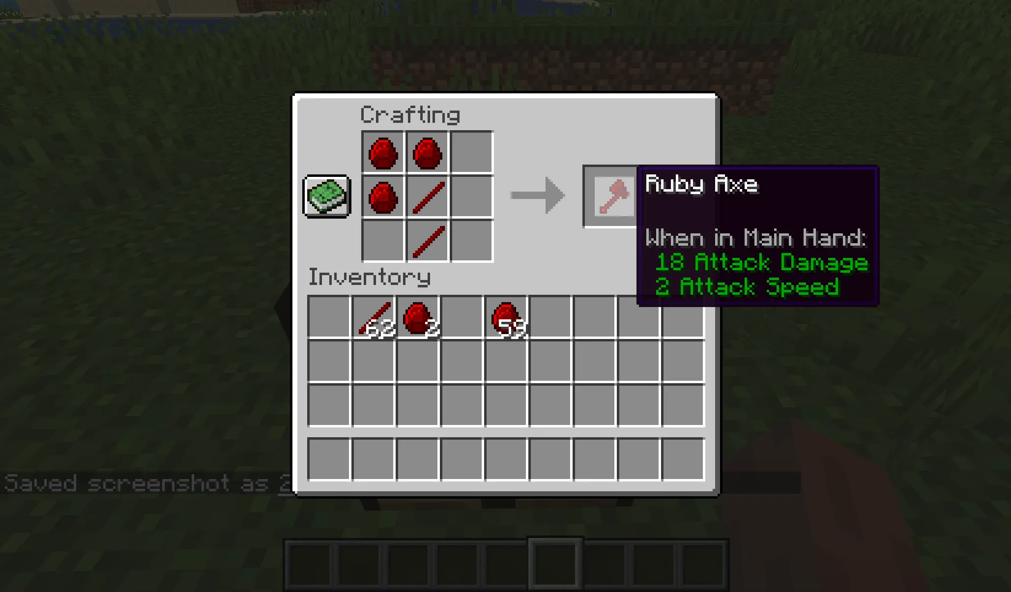 Ruby Tools and Armour, Моды, Minecraft