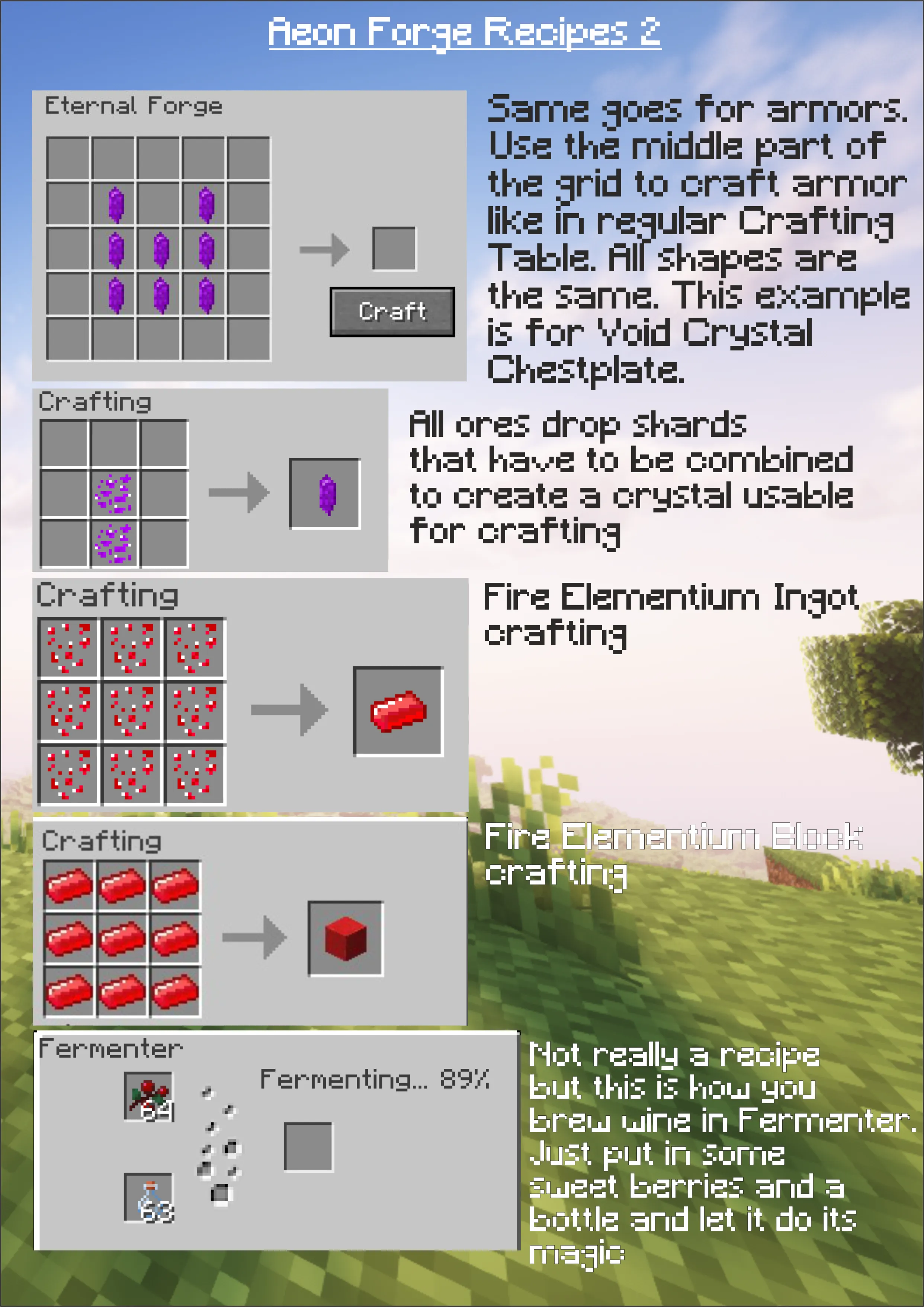 Diary of an Eight bit Warrior — скриншот 26 (Моды, Minecraft)