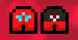 Imposter Hearts (Among us gui) — скриншот 2 (Текстуры, Minecraft)