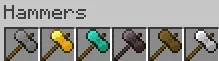 Crushing Hammers, Моды, Minecraft