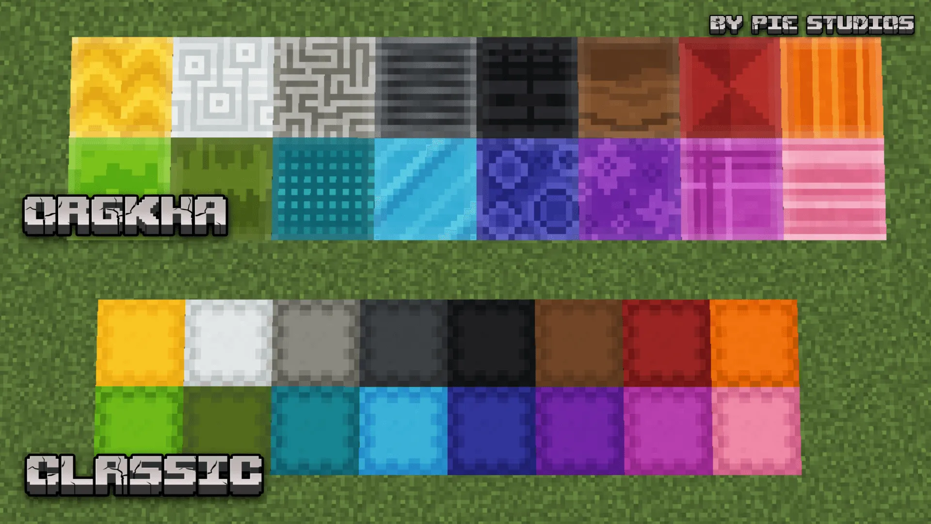 OrgkHa, Текстуры, Minecraft