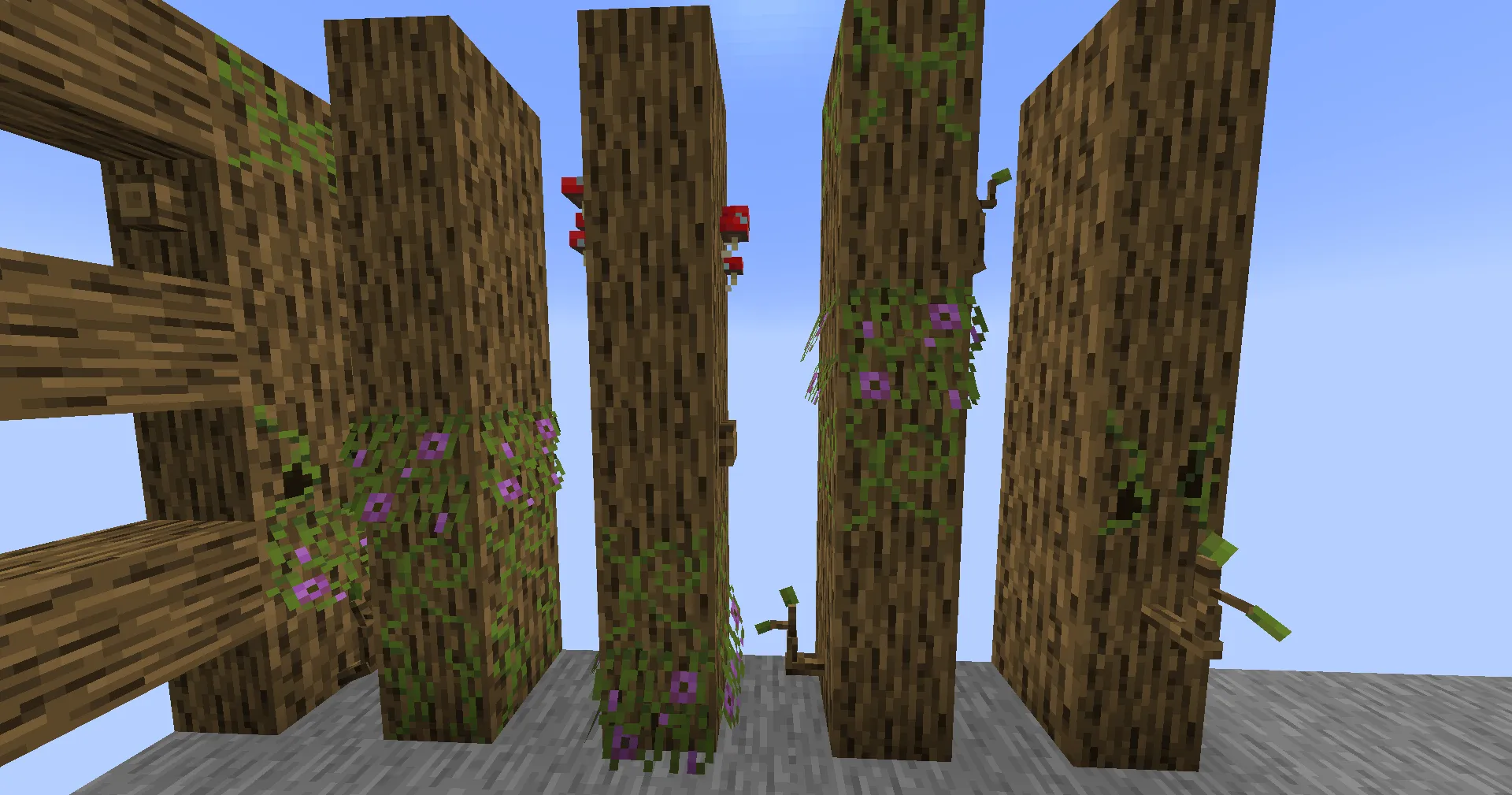 Musgo, Текстуры, Minecraft