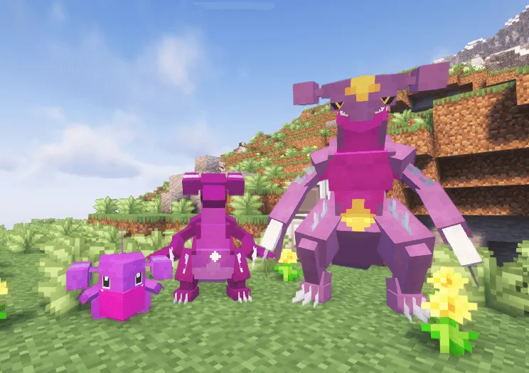 Cobblemon: Interesting Shinies — скриншот 2 (Текстуры, Minecraft)