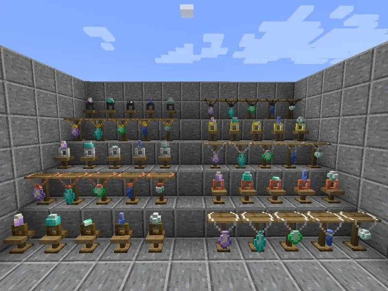 Beautiful Ornaments [Fantastic Cosmetic Series], Моды, Minecraft